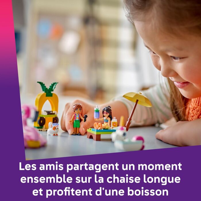 42658 - LEGO® Friends - Fête dans la piscine avec les bouées licorne et flamant rose – Image 2