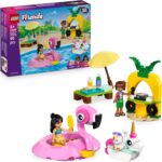 42658 - LEGO® Friends - Fête dans la piscine avec les bouées licorne et flamant rose