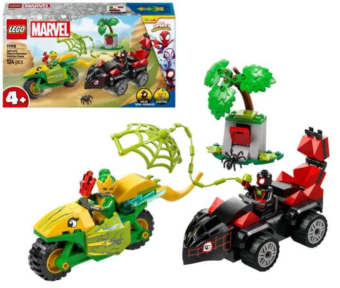 11198 - LEGO® Spidey - Course-poursuite entre Spin et Electro en dino-véhicules – Image 6