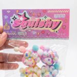 Mini Squishy Patte de Chat, 4 PCS