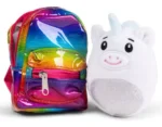 Porte-clés en peluche Licorne, à clipser et à câliner – Image 2