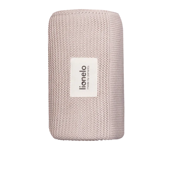 Lionelo Bamboo Blanket Beige Sand — Couverture en bambou 75 x 100 cm – Image 2