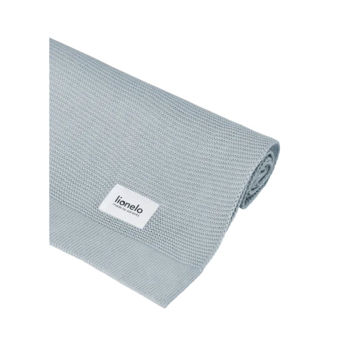 Lionelo Bamboo Blanket Grey — Couverture en bambou – Image 2
