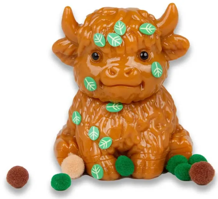Scrunchems  vache des Highland Sticky Squishy – Image 3