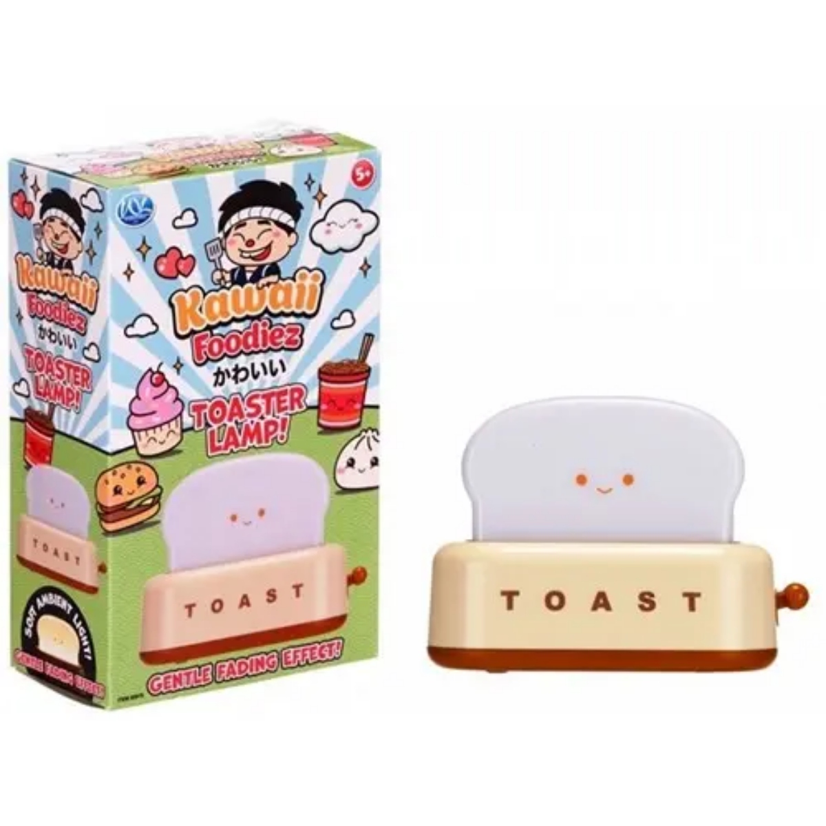 square-image - 2026-05-19T132659.284 Lampe grille-pain Kawaii Foodiez 13,5 x 5,5 x 9,8 cm – Image 1