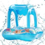 Bouée gonflable pour Bébé avec parasol