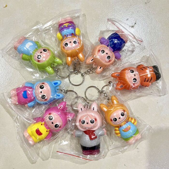 Squishy Porte Clé Bubus assorti 7,5 cm – Image 3