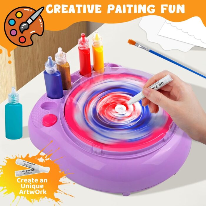 ME-188 - Machine rotative DIY peinture et coloriage – Image 2