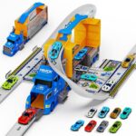 660-S46 - Camion conteneur avec voitures alliage et panneaux – Image 5