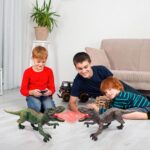 RS063 - T-Rex télécommandé avec vapeur et effets lumineux – Image 3