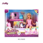 616039 - Poupée Anlili corps rigide peau brune