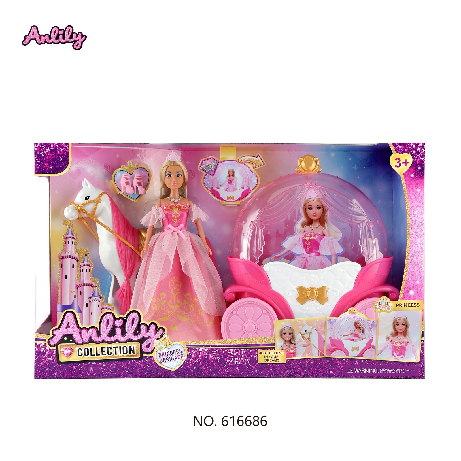 8e5bd822-4938-4502-8d0a-794dcfe5c1c1 616686 - Poussette poupée Anlili peau brune – Image 1