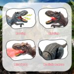 RS063 - T-Rex télécommandé avec vapeur et effets lumineux – Image 4