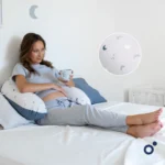 Doomoo Coussin d’allaitement et maternité blue grey moon Doomoo – Image 4