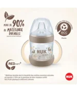 Nuk Tasse d’Apprentissage Écolo 150ml avec Contrôle Température 6M+