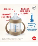 Nuk Tasse d’Apprentissage Écolo 150ml avec Contrôle Température 6M+ – Image 3
