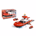 660-A247 - Garage bateau lumineux musical avec accessoires
