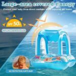 Bouée gonflable pour Bébé avec parasol – Image 2