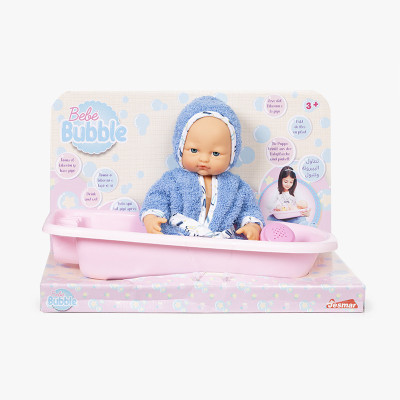 Bébé bulle avec baignoire, canard et pot