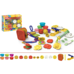 2601-1 - Coffret pâte à modeler multifonction 19 pièces