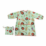 Bavoir Tablier à Manches Longues pistachio green de Tidy tot – Image 2