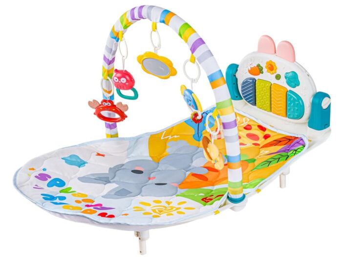 6078 - Tapis piano lapin 2 en 1 avec chaise à bascule – Image 8