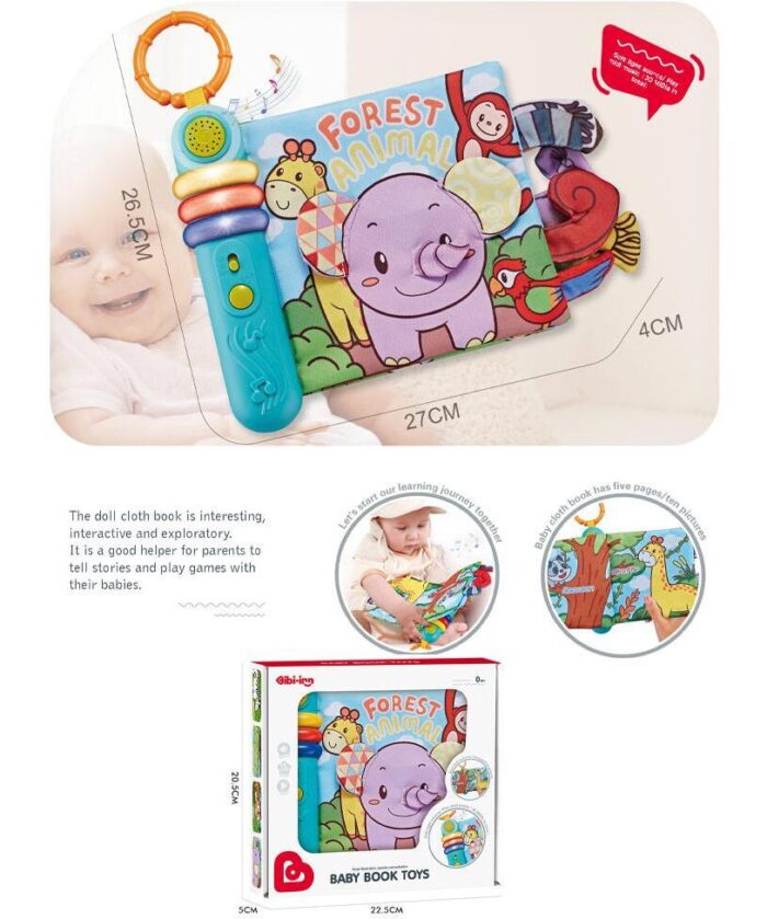 6066 - Livre musical animaux avec effets électroniques – Image 4