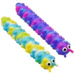 Fidget Push Popper Centipede assorti