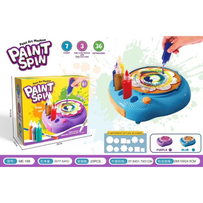 ME-188 - Machine rotative DIY peinture et coloriage – Image 6