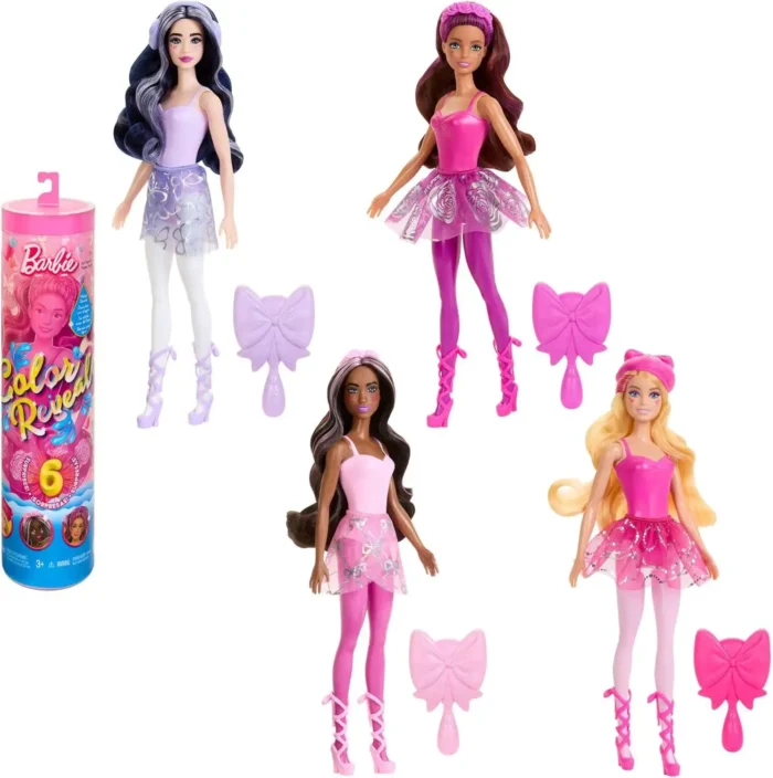 MUÑECAS BARBIE COLOR REVEAL BAILARINAS BALLETHRK17 MATTEL – Image 3