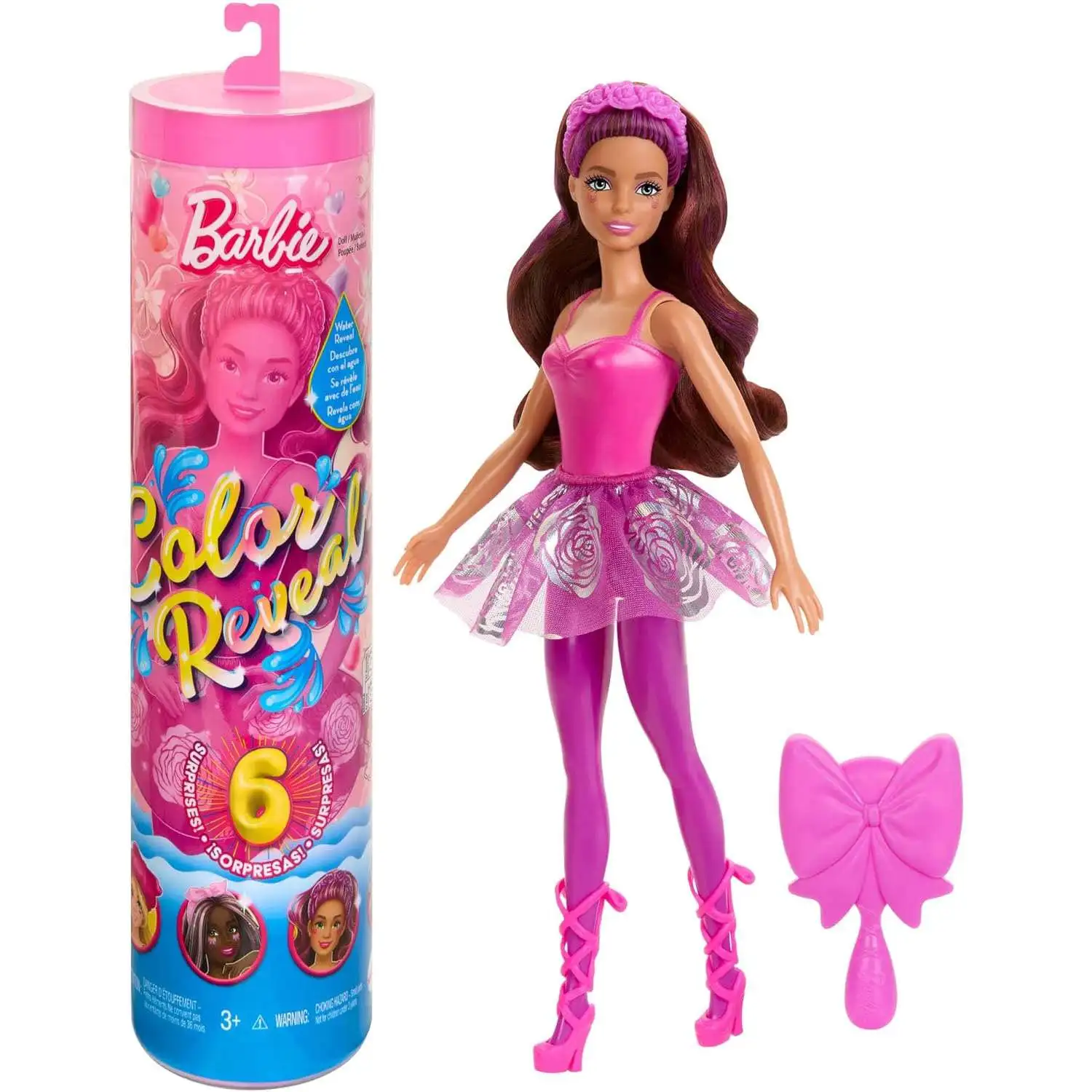 194735178650 MUÑECAS BARBIE COLOR REVEAL BAILARINAS BALLETHRK17 MATTEL – Image 1