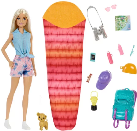 1dc886dc7b5903b3db6c0ac0bf5fd46ae92d5911_41004171 Poupée Barbie Malibu Camping – Image 1