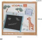 WOOMAX ZOOKABEE-TABLEAU NOIR ET BLANC – Image 2