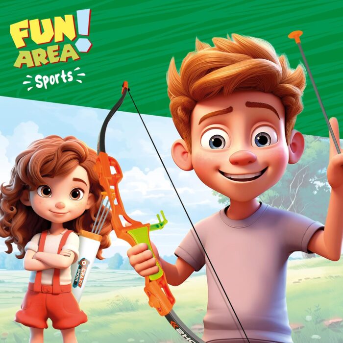 FUN- AREA- SET ARC ET FLÈCHES – Image 2