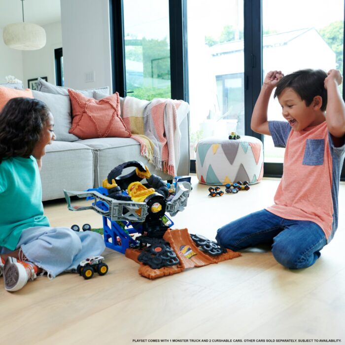 MONSTER TRUCKS MEGA-WREX CONTRE CRUSHZILLA HPR47 HOT WHEELS – Image 4