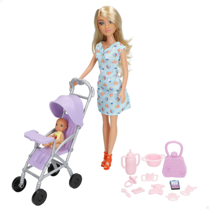 Poupée avec bébé Isabella 3+ ans – Image 2