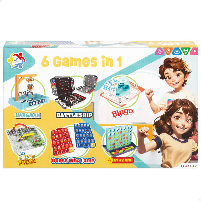 841284247946 CB GAMES-6 JEUX EN 1-1/S – Image 1
