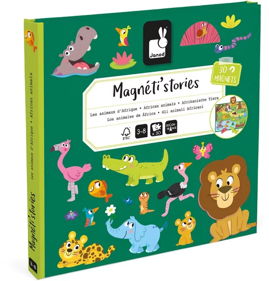 9a9cb34087ec534e59db077125b9b64715585660_897538-2 (1) MAGNETI'STORIES LES ANIMAUX D'AFRIQUE – Image 1