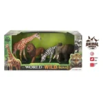 ANIMAL WORLD - ENSEMBLE ANIMAUX SAUVAGES 4 PZ – Image 2