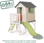 Maison Smoby Pilotis - Aire de jeu avec toboggan – Image 2