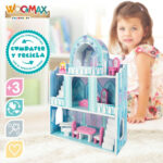 WOOMAX-CHÂTEAU EN BOIS 37 x 53,5 x 15 cm – Image 3