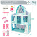 WOOMAX-CHÂTEAU EN BOIS 37 x 53,5 x 15 cm – Image 2