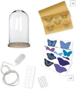 CLOCHE LUMINEUSE PAPILLONS A CREER – Image 2