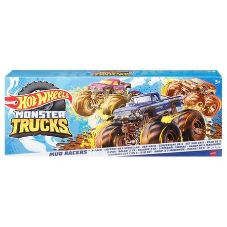 hot-wheels-oyun-setleri-hot-wheels-mon--97aa- Pack de 3 véhicules Monster Truck 1.64 – Image 1