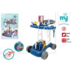 MON MÉDECIN - CHARIOT MÉDICAL AVEC ROBINET D'EAU