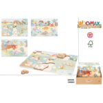 WOOMAX-PUZZLE EN BOIS DINOSAUR