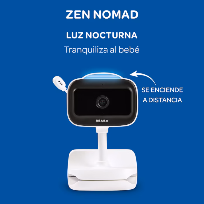 Ecoute-bébé vidéo Zen Nomade blanc - Béaba – Image 3