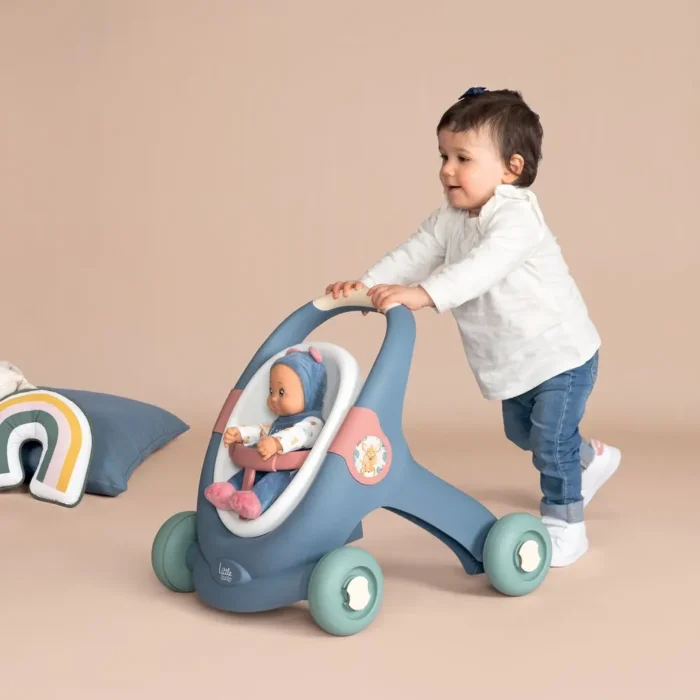 LITTLE SMOBY - BABY WALKER 3 EN 1 + POUPON – Image 3