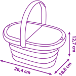 Stitch picnic basket pink – Image 2
