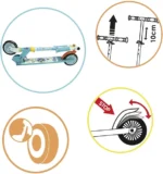Stitch 2W Foldable Scooter – Image 4